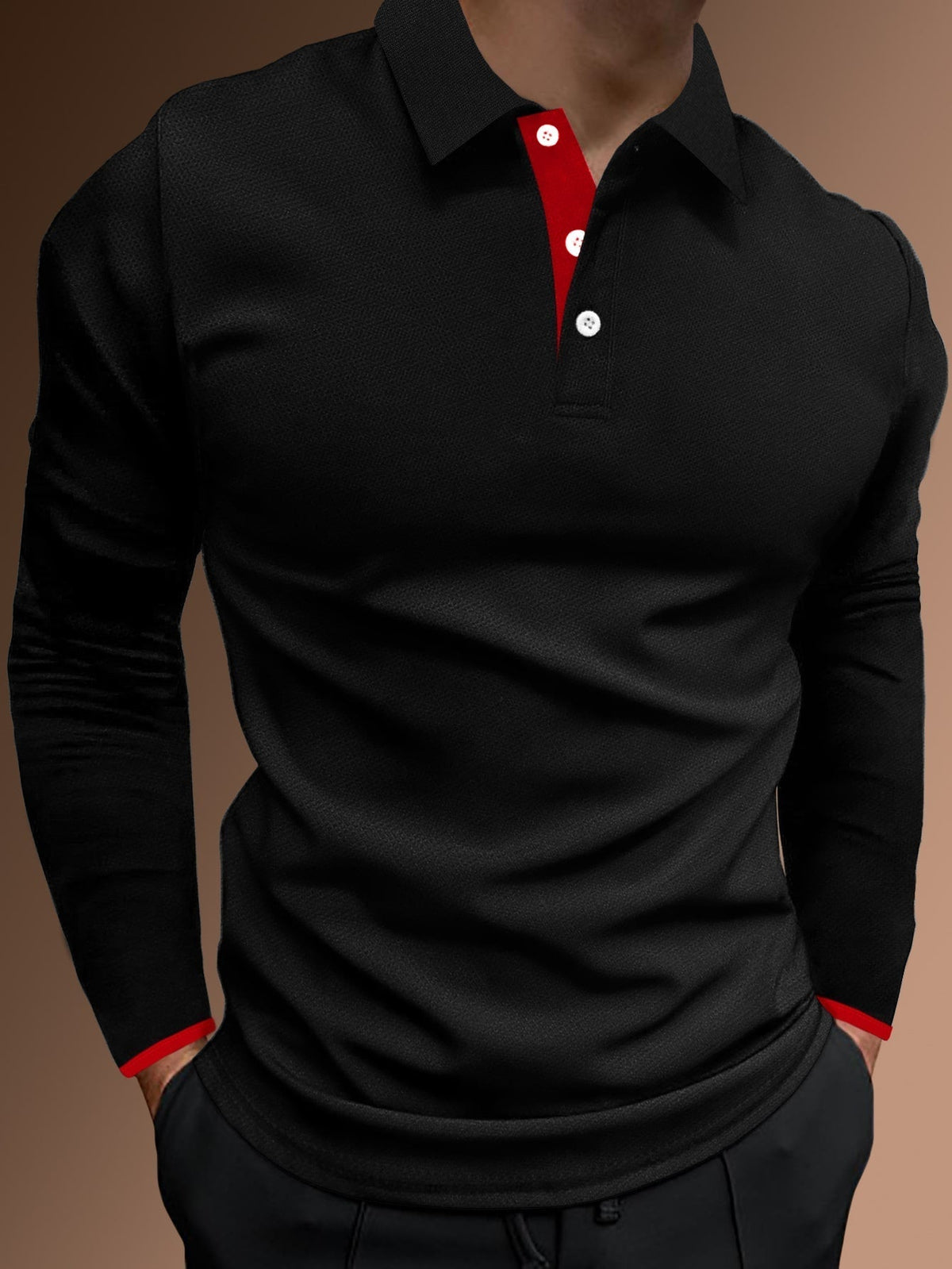 Camisa Polo para Hombre de Corte Clásico con Detalles en Contraste - Ideal para Ocasiones Casual y Formales