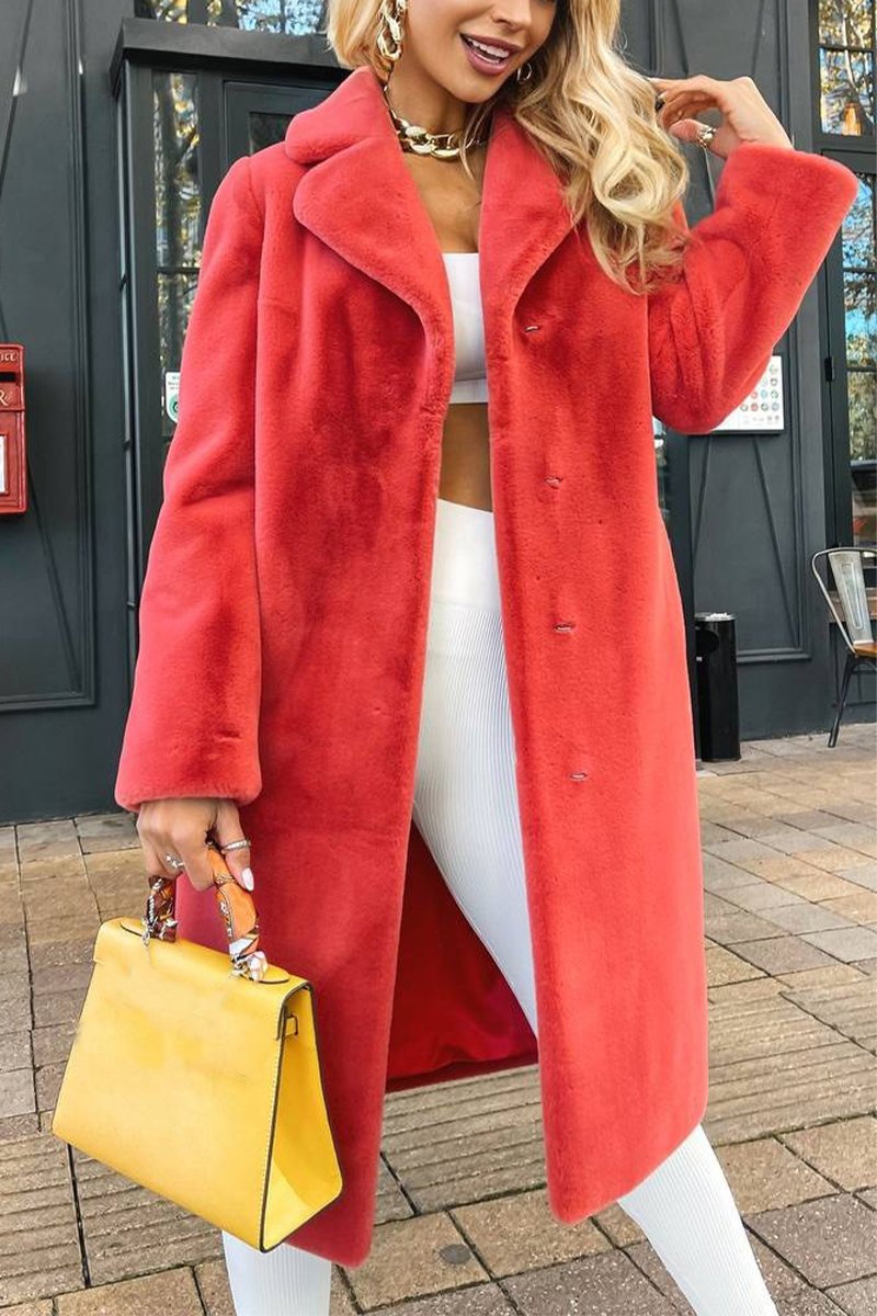 Abrigo de Invierno para Mujer con Solapa y Estilo Acolchado