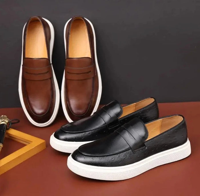 Zapatos elegantes para hombre de diseño moderno y estilo casual