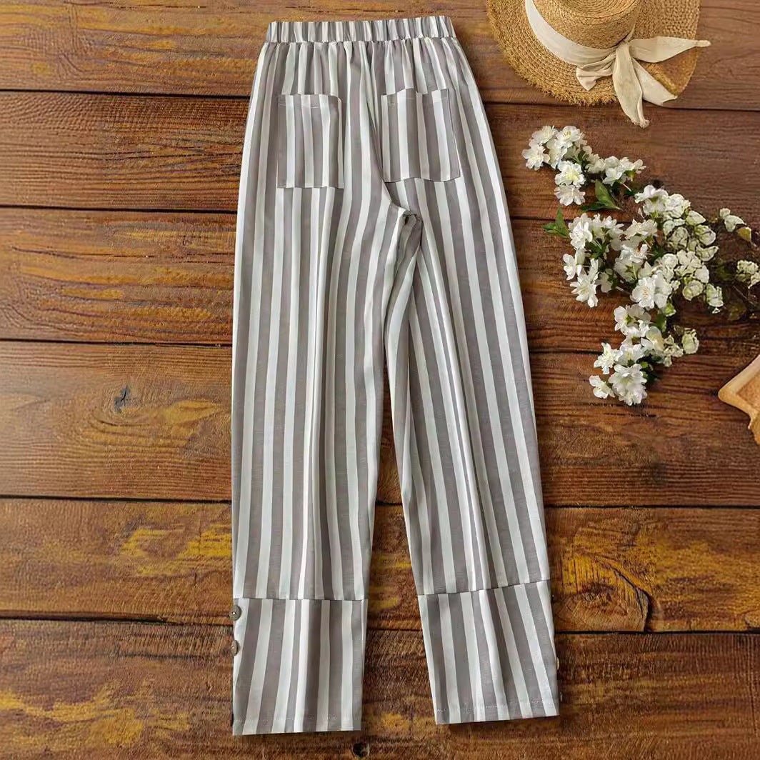 Pantalones Rebecca con botones