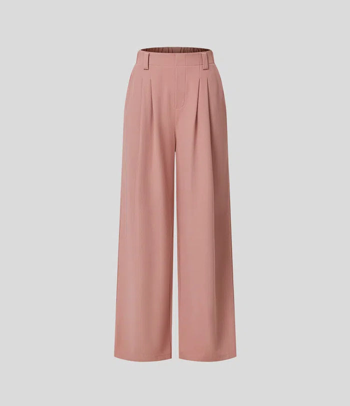 Pantalones de Cintura Alta con Corte Acampanado para Mujer – Elegancia y Comodidad